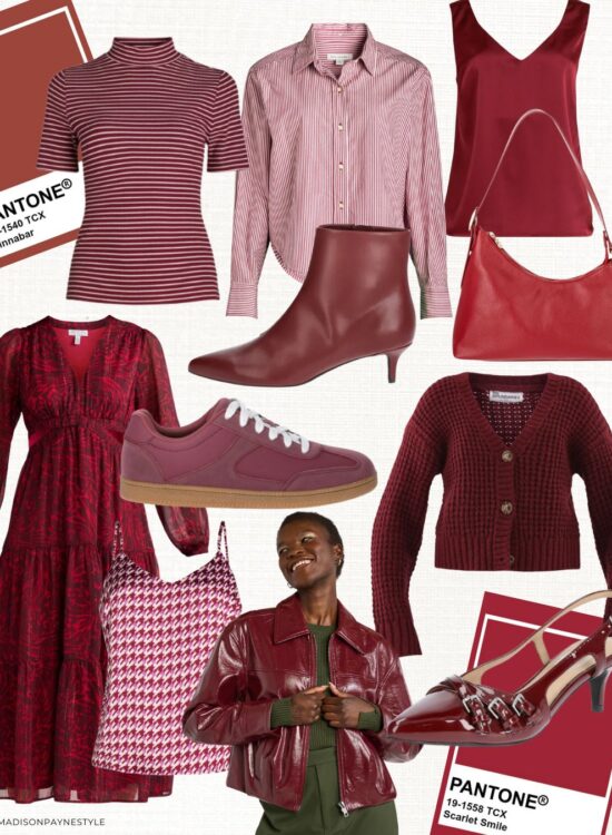 burgundy fall outfits