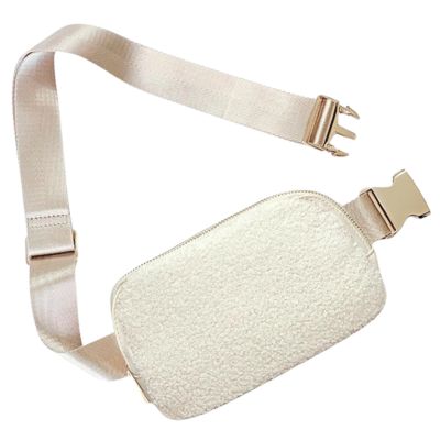 FAUX SHERPA BELT BAG