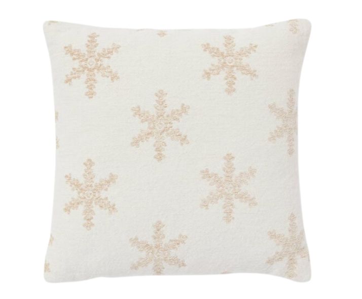 snowflake pillow