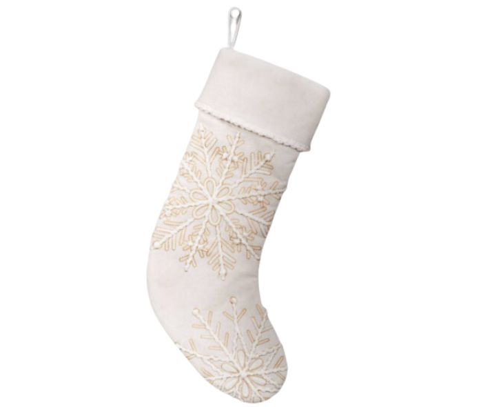 snowflake stocking