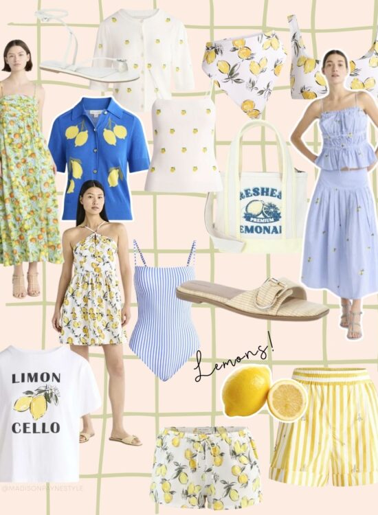 lemon outfits from Walmart