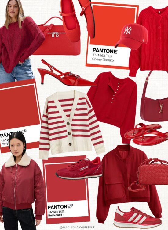 amazon red fall outfits