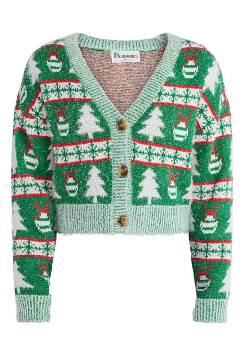 CHRISTMAS TREE CARDIGAN