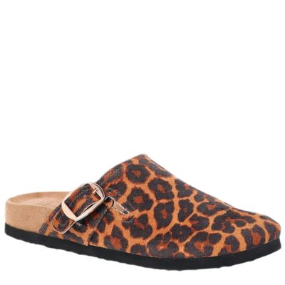 $25 ANIMAL PRINT CLOGS